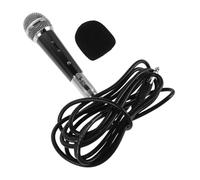 SUPVOX Wired Handheld Metal Microphone for Clear Dynamic Sound Compatible with Outdoor Speakers and Phones Full Metal Design for Karaoke and Live Streaming Home Use