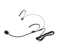 SUPVOX Wired Headset Microphone with Black Earhook, Voice Amplifier Mic for Teaching and Presentations, Boom Dynamic Microphone Headset for Lectures and Guided Tours