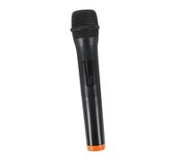 SUPVOX Wireless Handheld Microphone with Receiver Lightweight Cordless Mic for Outdoor Live Streaming and Karaoke, Abs and Iron Material, Easy to Operate with Base Included Random Color