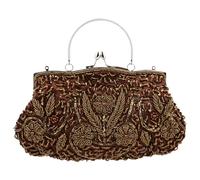 SUPVOX Women Handmade Embroidered Evening Clutch Bag Decorative Elements for Prom, Wedding and Formal Parties