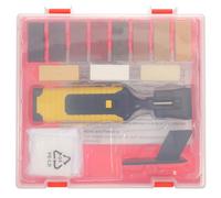SUPVOX Wood Floor Repair Kit with 11-Color Wax Sticks for Laminate, Vinyl Hardwood Scratch Removal and Laminate Countertop Repair - Floor Scratch Remover Set for Kitchen and Door Damage