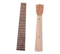 SUPVOX Wood Ukulele Neck Board with Rosewood Fingerboard, Easy to Use and Time-saving DIY Ukulele Tool for Creative Design and Repair