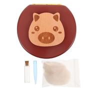 SUPVOX Wooden Boy Girl's Teeth Storage Box Milk Tooth Case Keepsake First Haircut Holder for Boys Girls Lost Souvenir