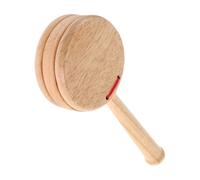 SUPVOX Wooden Castanets for Educational Percussion Instrument Early Learning Hand Clapper Board for Preschool Music Development Birthday Party