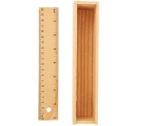 SUPVOX Wooden Drawer Pencil Case, Portable Wood Pen Box for, School Stationery Storage Organizer