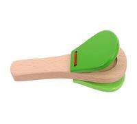 SUPVOX Wooden Hand Musical Instrument for Toddlers Educational Castanets for Early Learning and Rhythm Development Interactive Montessori Music Toy for Boys and Girls