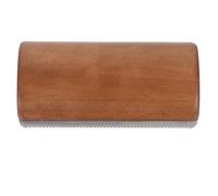 SUPVOX Wooden Horse Grooming Sweat Scraper with Serrated Teeth Medium Size Curry Comb for Horse Cleaning and Deshedding for Stable Use