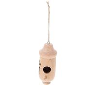 SUPVOX Wooden Hummingbird House for Outdoor Hanging Bird Feeder Decoration Nesting Home for Hummingbirds for Backyard Courtyard Enjoyment