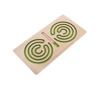 SUPVOX Wooden Maze Puzzle Game for Hand-eye Coordination Montessori Fine Motor Skills Brain Teaser Educational Coordination Training Game for Boys