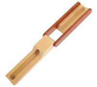 SUPVOX Wooden Single Pen Display Case Empty Pen Organizer Box Home Office Desk