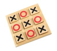 SUPVOX Wooden Toe Board Game Set for Lightweight Portable Family Tabletop Learn Sturdy Material Educational Logic Training Game