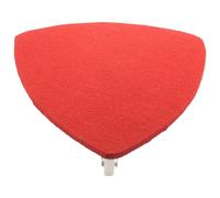 SUPVOX Wooden Wobble Board Balance Plaything for Sensory Training Creative Vestibular Balance for Indoor Outdoor Montessori Educational Equipment Red Random Color