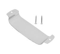 SUPVOX Zinc Alloy Bass Pickup Cover Protective Humbucker Pickup Cover Hollow Design Heat Dissipation Easy Installation Silver