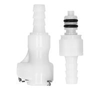 SUPYINI 1/4in Quick Connector for Beer Line, Food Grade Plastic 120PSI