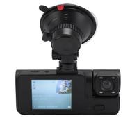 SUPYINI 3 Channel Dash Cam, Wireless WiFi Car Camera, Infrared Night, Motion Detection, App Control, G-Sensor, 170° Wide Angle Dash Cam, Max. 64GB, Cycle Video,