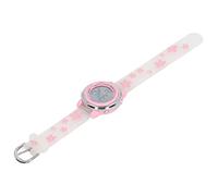 SUPYINI 3D Cartoon LED Electronic Watch with Alarm Clock for Kids, Girls Digital Sport Watches for 3 to 10 Years Old, Ideal Christmas, Birthday, Thanksgiving, Easter (White)