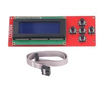 SUPYINI 3D Printer Smart Controller Board, 2004 LCD Display, Ramps 1.4 Control, for Anet A8 A4 A2 A6 L E2 3D Printer, Large Screen, Blue Backlight, Encoder, Chinese