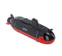 SUPYINI Alloy Armor Car and Airplane Toy Set, Rotatable and Retractable, Adjustable Stimulating Airplane and Car Model Set for Children (Underwater Vehicle (Black))