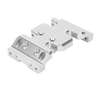 SUPYINI Aluminum Alloy RC Gear Box Mount Holder, High Strength Corrosion Resistant Lightweight Upgrade Accessory, with Easy Installation, Fit for RGT Crawler EX86100 1 10 Car (Silver R86016S)