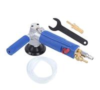 SUPYINI Angle Grinder, Pneumatic 1/4 Inch 90 Degree High Hardness Helical Gear with 4300Rpm No Load Rate, for Polishing Marble Granite Stone