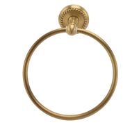 SUPYINI Antique Style Towel Ring, Brass, Stainless Steel, High Hardness, Durable, Rustproof, Towel Rack for Bathroom