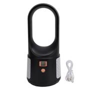 SUPYINI Bladeless Tower Fan Cooling Fan Quiet Portable Desk Fans with 6 Speeds and LED Display for Bedroom Home Office