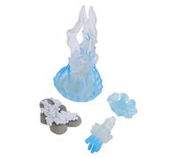 SUPYINI Blue Jellyfish Simulation Animal Model Blue Jellyfish Cycle Model Toy Origination Children Cognitive Growth Cycle Toy for Children