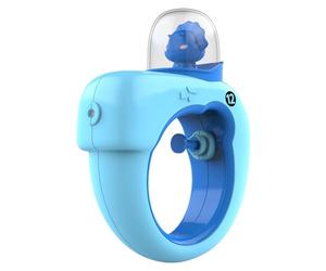 SUPYINI Cartoon Style Water Splash Toy for Kids with Push Button, Ideal for Summer Fun At the Beach or Pool, Outdoor Water Splash Toy (Blue)