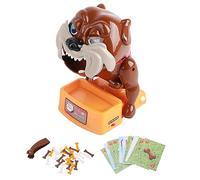 SUPYINI Dog Bone Game, Beware of Dog Game Don't Wake The Dog Game, Dog Board Game, Dog Bite Finger Toy Dogs Tricky Toy Bone Stealing Tabletop Parent Child Interaction Game for Age 5+