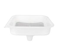 SUPYINI Double-Layer Honey Strainer Filter for Pure Honey Extraction Beekeeping Tools 30x30x16cm Food Grade PP Plastic
