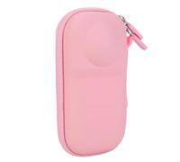 SUPYINI Hard Shell Protective Carrying Case for X5 Camera Water Resistant PU Storage Bag for Travel (Pink)