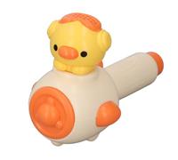 SUPYINI Kids Sensory Toy, Educational Development Floating Blow Whistle Ball Game with 6 Balloons, Cute Breathing Exercise Toy for Children (Beige)