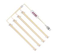 SUPYINI LED Grow Light Strip 31*4*4 Plant Lamp Indoor Full Spectrum with Timer