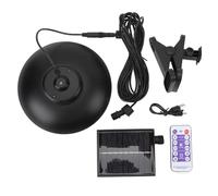 SUPYINI LED Solar Umbrella Light Control for Patio, 4 Brightness Settings, White Light Effect, Fits 6-10ft Umbrellas, Rapid Charging, 12-16h Lighting, with Remote Control, for Garden