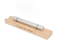 SUPYINI Meditation Chime Mindfulness Aluminum Alloy Wood Single Sound Hand Bell Music Classroom Accessories for Relaxation (4096)