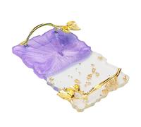 SUPYINI Mix Resin Nail Art Palette Half Transparent Quadrate Shape Nail Gel Polish Board, Smoothing & Easy to Clean, Great for Painting, Creating Nails Art (Purple)