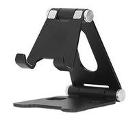 SUPYINI Mobile Phone Stand Desktop Phone Holder Cell Phone Bracket Foldable 360 Degree Rotation with Soft Rubber Non Slip Base for Watching Videos Games Recipes