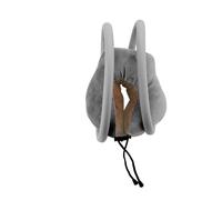 SUPYINI Neck Pillow Phone Holder, 360° Rotating Phone Stand for Nap At Home When Traveling with Holder for Hanging on the Neck, Say Goodbye to Stiff Arms, Promotes the (Brown)