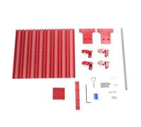 SUPYINI Parallel Rail Guide System, Woodworking Track Saw Guide Rail Joining Set, Aluminum Alloy Circular Saw Track Set Fixed