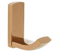 SUPYINI Rose Gold Brass Simple Wall Hook for Clothes, Hat, Towel, Coat Rack, Hanger for Kitchen and Bathroom