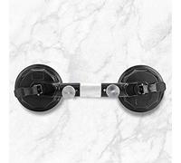 SUPYINI Seam Setter Vacuum Suction Cup Tool for Marble Seam Joining | 110kg Pulling Power, Aluminum Alloy and Rubber Build, 360 Degree Rotatable Cups, for Countertop Leveling, Curved and Flat
