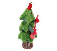 SUPYINI Singing Dancing Christmas Tree, 8 Songs Electric Xmas Tree with Lights and Motion (Guitar Stump Christmas)