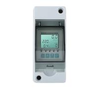 SUPYINI Smart Circuit Breaker, Miniature Single Phase Din Rail Mount with Over Under Voltage Protector Energy Meter, for Home Appliance Management and Industrial Control Equipment