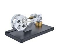 SUPYINI Stirling Engine Model, aluminum alloy power generator for physical experiment, classroom laboratory teaching tool, with children science project
