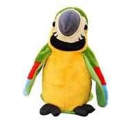 SUPYINI Talking Plush Toy, Repeats What You Say with Funny Voice and Body Movement, Soft Plush Material, for Kids Children Gifts Age 3 and Up (b)