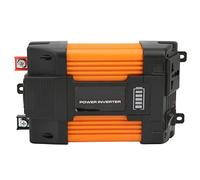 SUPYINI Vehicle, ABS LED Display, Dual USB Port Inverter for Cars, Motorhomes, Suitable for Devices with an International Universal Socket, Fast Charging (DC12V to AC220V)