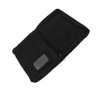 SUPYINI Vehicle Folder Document Folder, Car Glove Compartment Organizer Multi-purpose Soft Zipper Registration Pouch Owner's Manual Wallet Center Console Storage Box Pouch Cards