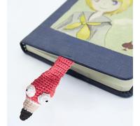 SUQ 3D Cartoon Animal Bookmark, Lovely Bookmarks, Funny Reading Presents, Creative Bookmarks, for Readers Book Lover, Students Office Stationery, Boys Girls Creative Gift, Birthday Gifts (Flamingo)