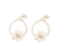 SUQ I OME Lotus Flower Shape Curtain tiebacks,Curtain holdbacks,Curtain Holders,Curtain Ties for Bedroom Decorations (Beige)