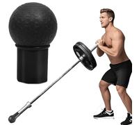SUQ Landmine Attachment Fits 2'' Olympic Bars, 360° Rotation Barbell Bomb, Rubber, Sturdy and Easy to Use, for Press Row, Rotation, Split Squat, Deadlift Bar